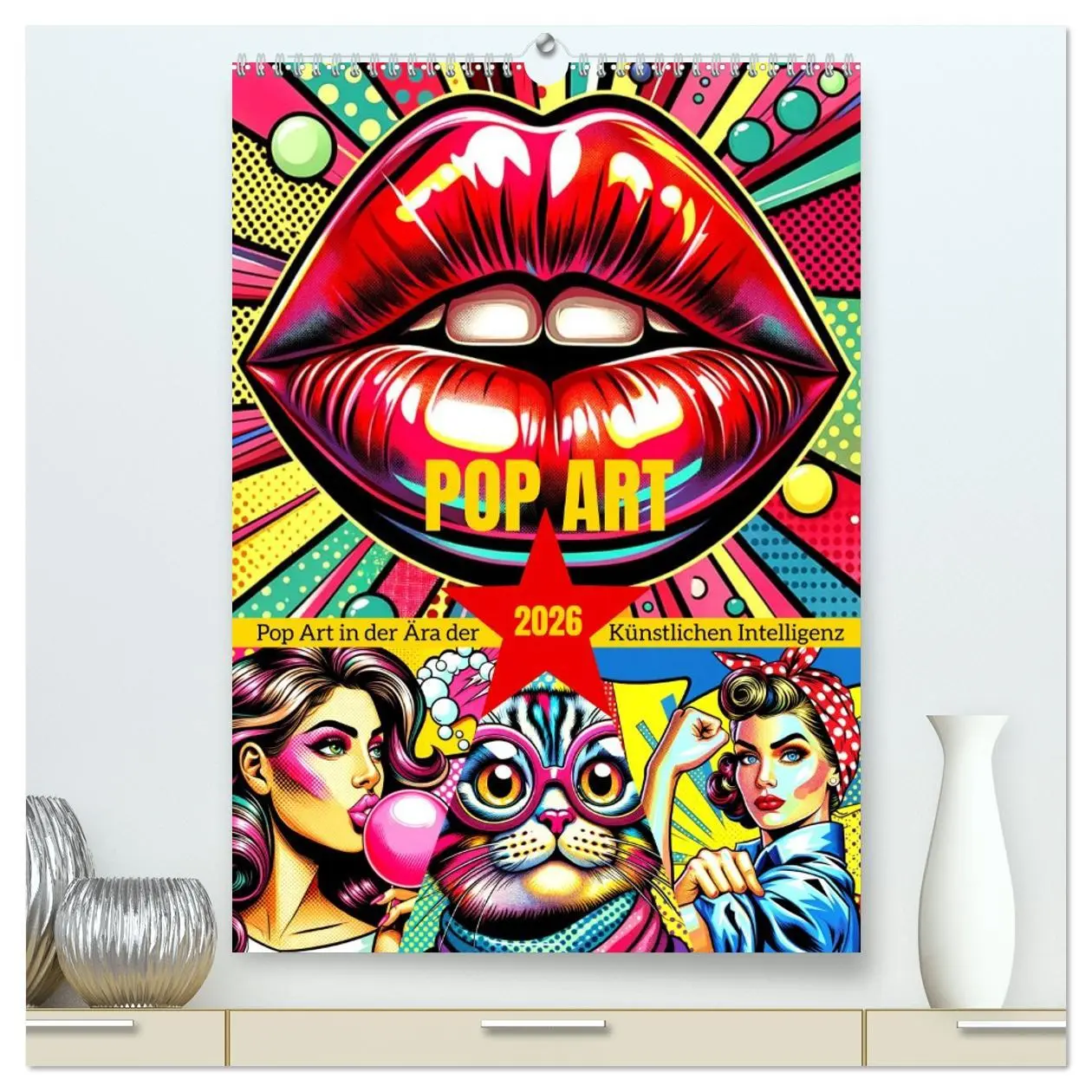 Cover: 9783516283402 | Pop Art - In der Ära der Künstlichen Intelligenz (hochwertiger...