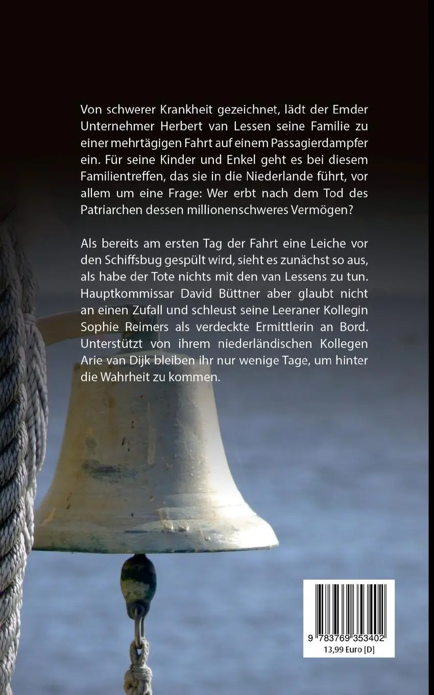 Rückseite: 9783769353402 | Sippenverfall | Ostfrieslandkrimi | Elke Bergsma | Taschenbuch | 2025