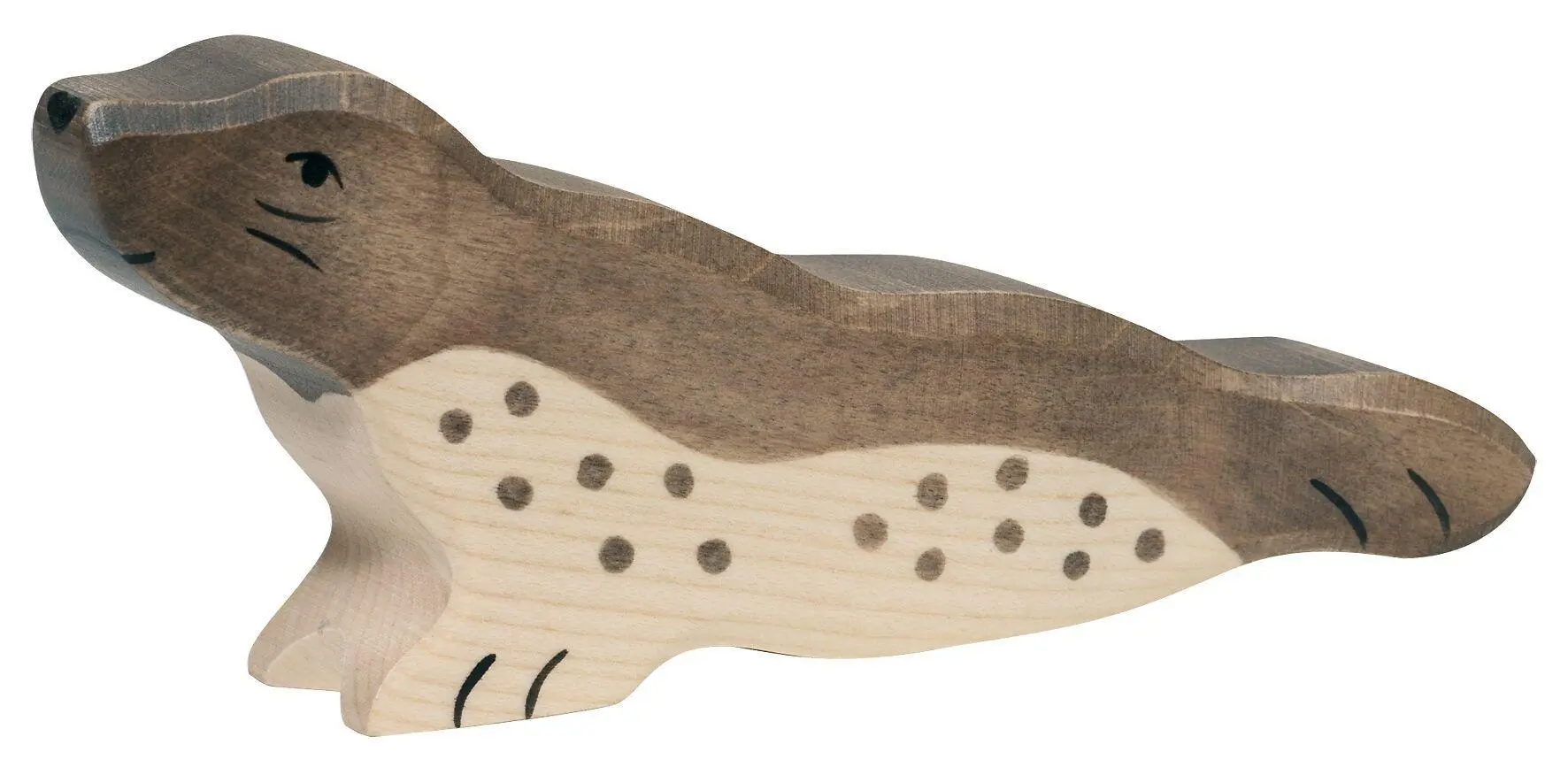 Cover: 4013594803502 | Robbe, Kopf hoch | ca. 14 x 2,3 x 5,5 cm, Holz, per Stück | 80350