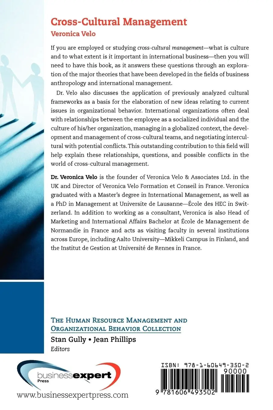 Rückseite: 9781606493502 | Cross-Cultural Management | Veronica Velo | Taschenbuch | Englisch