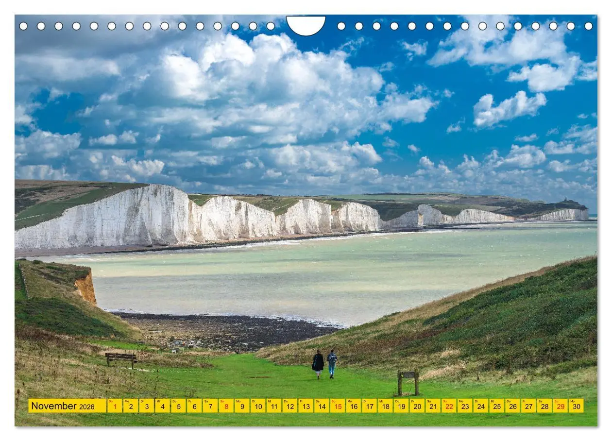 Bild: 9783457253502 | Seven Sisters - Großbritanniens höchste Kreidefelsen (Wandkalender...