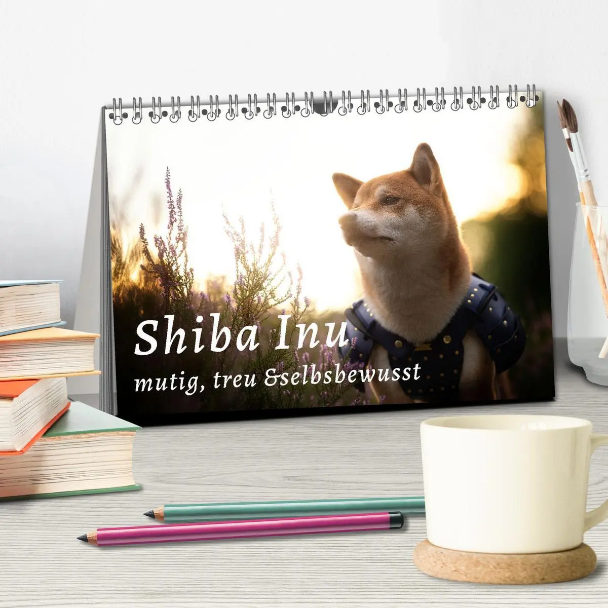 Bild: 9783457633502 | Shiba Inu - mutig, treu, selbstbewusst (Tischkalender 2026 DIN A5...