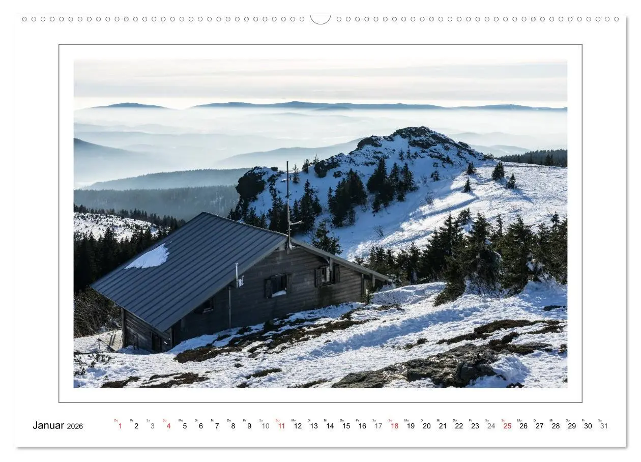 Bild: 9783457943502 | Unterwegs im Bayerischen Wald (hochwertiger Premium Wandkalender...