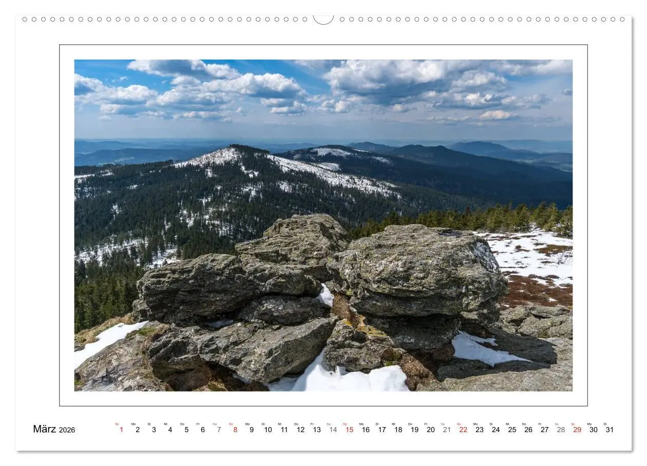Bild: 9783457943502 | Unterwegs im Bayerischen Wald (hochwertiger Premium Wandkalender...