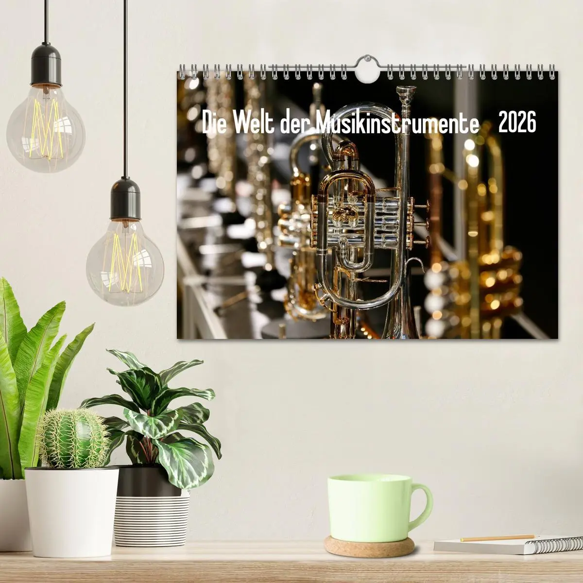 Bild: 9783516033502 | Die Welt der Musikinstrumente (Wandkalender 2026 DIN A4 quer),...