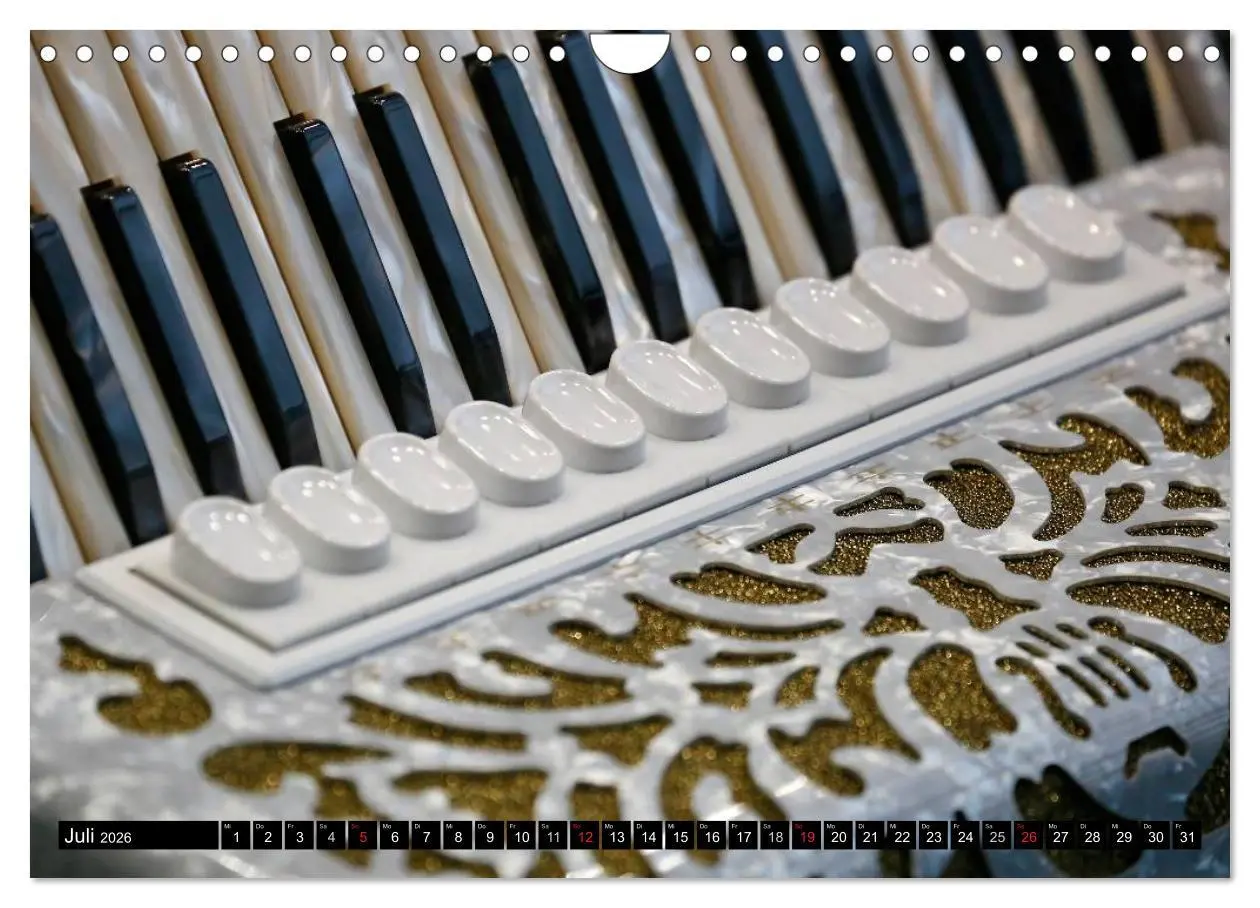Bild: 9783516033502 | Die Welt der Musikinstrumente (Wandkalender 2026 DIN A4 quer),...