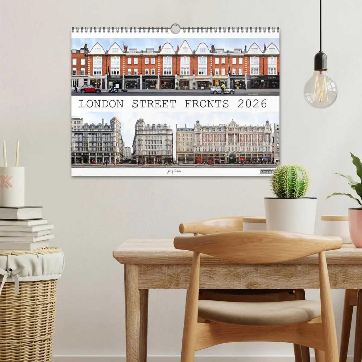 Bild: 9783516583502 | London Street Fronts 2026 / UK-Version (Wall Calendar 2026 DIN A3...