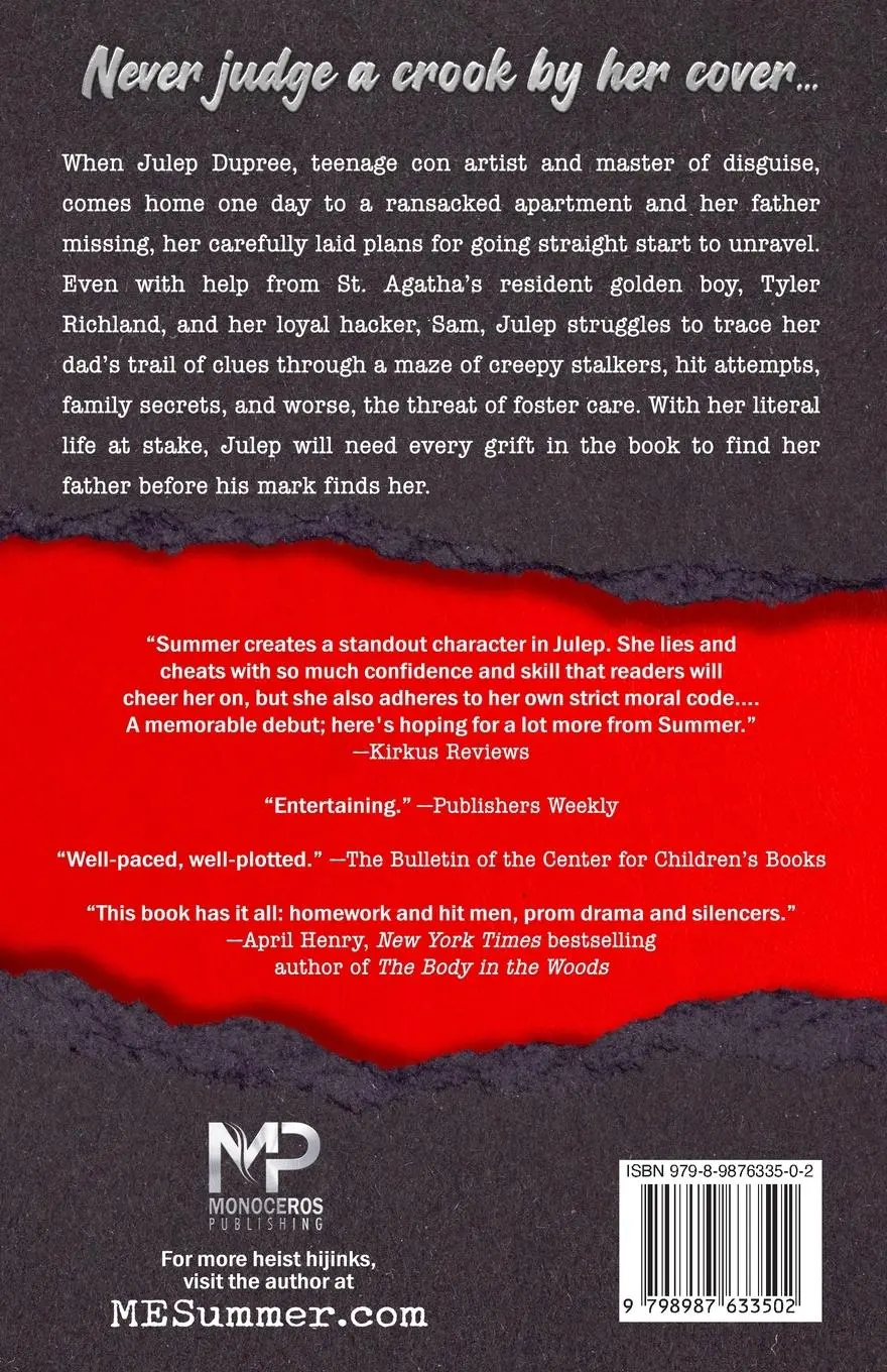 Rückseite: 9798987633502 | Trust Me, I'm Lying | Mary Elizabeth Summer | Taschenbuch | Englisch
