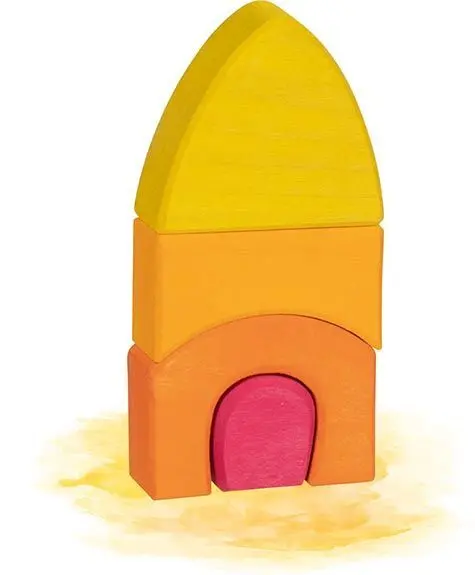 Bild: 4013594583602 | Bausteine Morgana, per St | Spielzeug | Faltschachtel mit Fe (j)