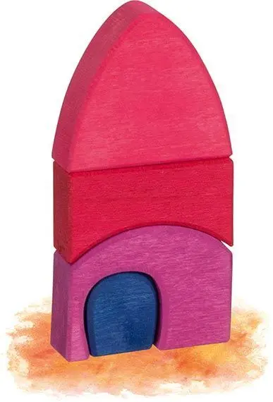 Bild: 4013594583602 | Bausteine Morgana, per St | Spielzeug | Faltschachtel mit Fe (j)