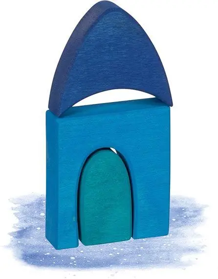 Bild: 4013594583602 | Bausteine Morgana, per St | Spielzeug | Faltschachtel mit Fe (j)