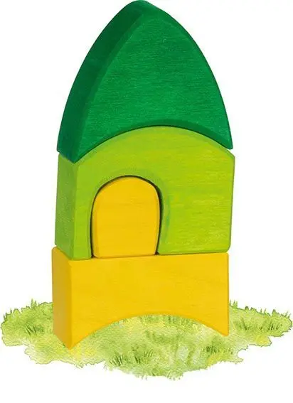 Bild: 4013594583602 | Bausteine Morgana, per St | Spielzeug | Faltschachtel mit Fe (j)