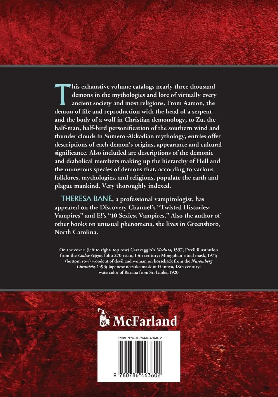 Rückseite: 9780786463602 | Encyclopedia of Demons in World Religions and Cultures | Theresa Bane