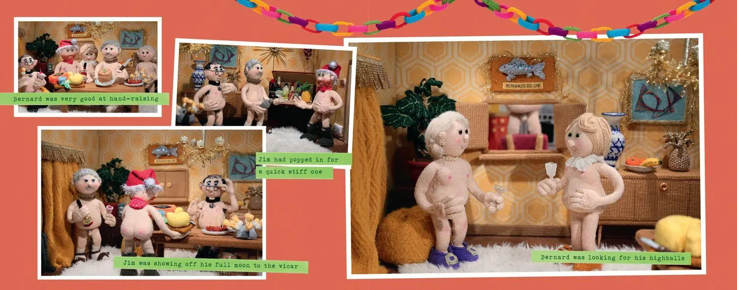 Bild: 9781911163602 | Nudinits: A Naughty Knitted Noel | Sarah Simi | Buch | Gebunden | 2019