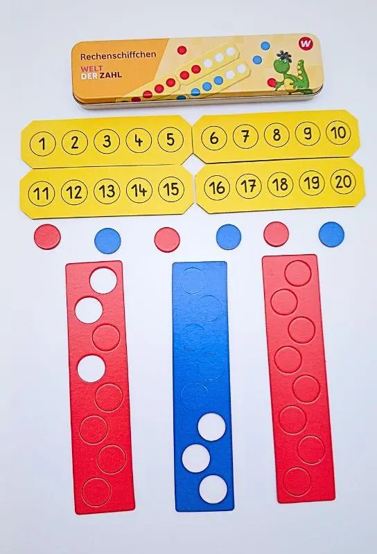 Bild: 9783072103602 | Die Rechenschiffchen | Rechenschiffchen im Blechetui | Taschenbuch