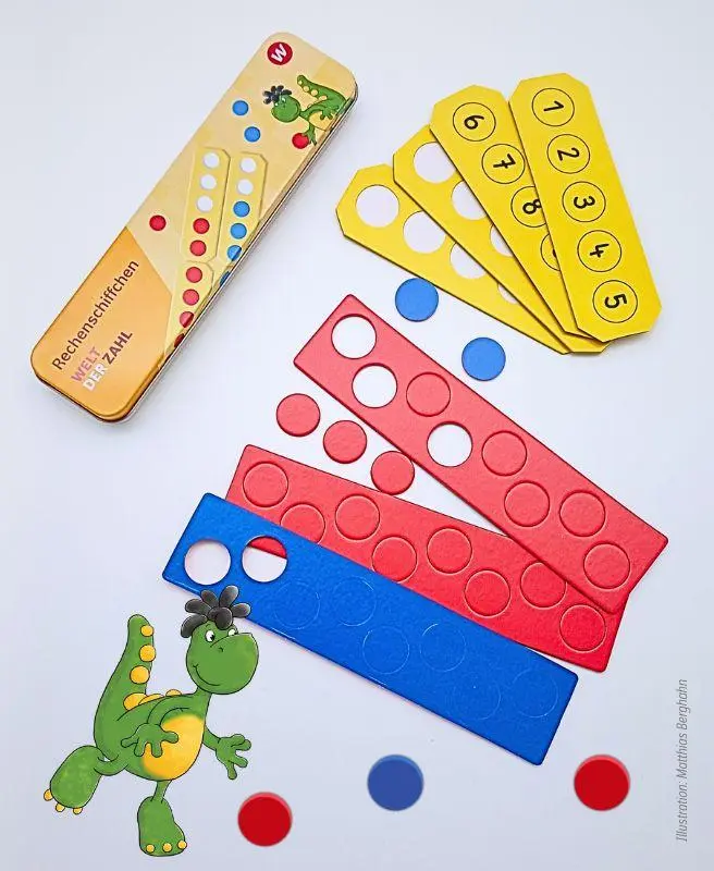 Bild: 9783072103602 | Die Rechenschiffchen | Rechenschiffchen im Blechetui | Taschenbuch