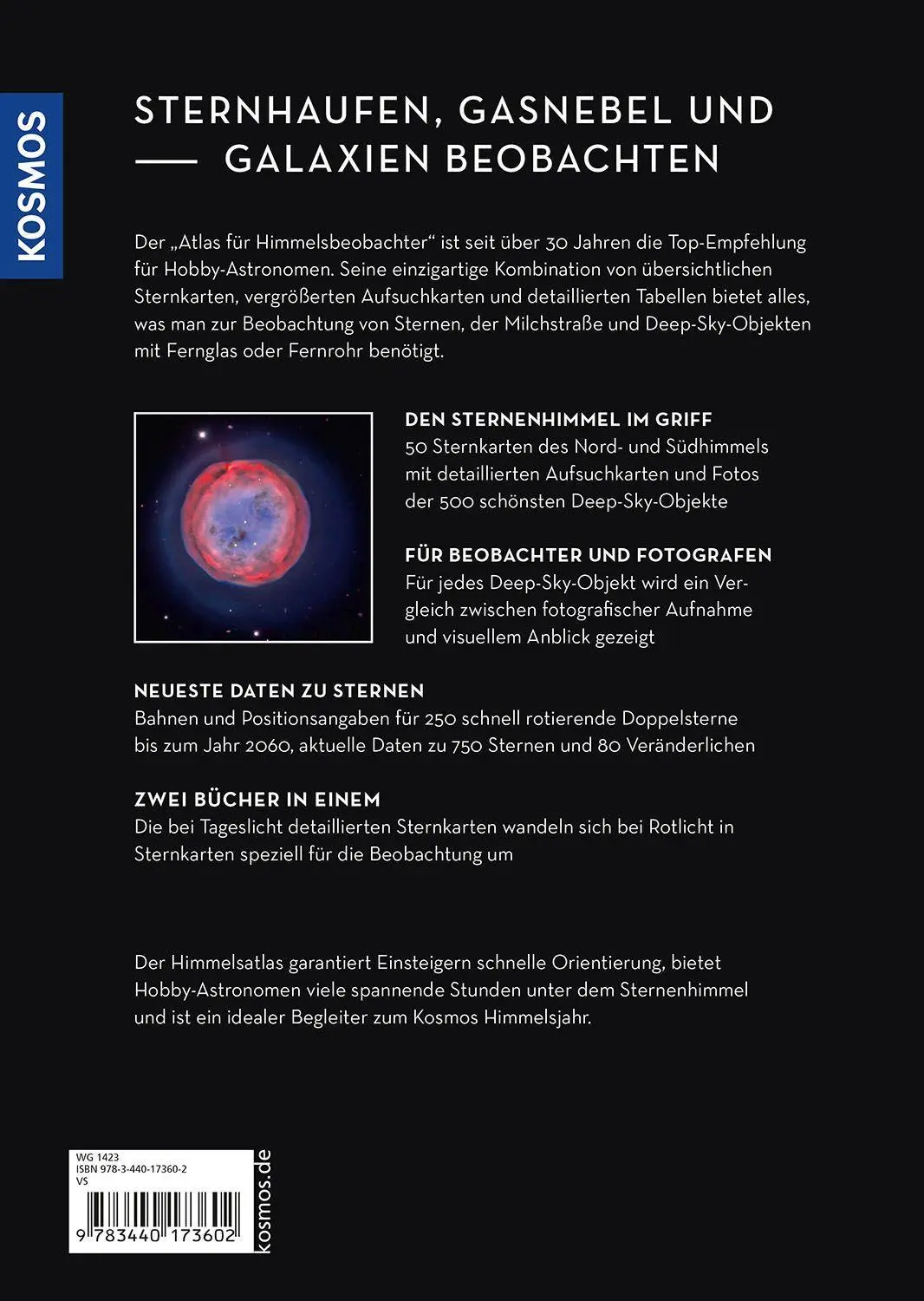 Bild: 9783440173602 | Atlas für Himmelsbeobachter | Erich Karkoschka | Buch | 144 S. | 2022