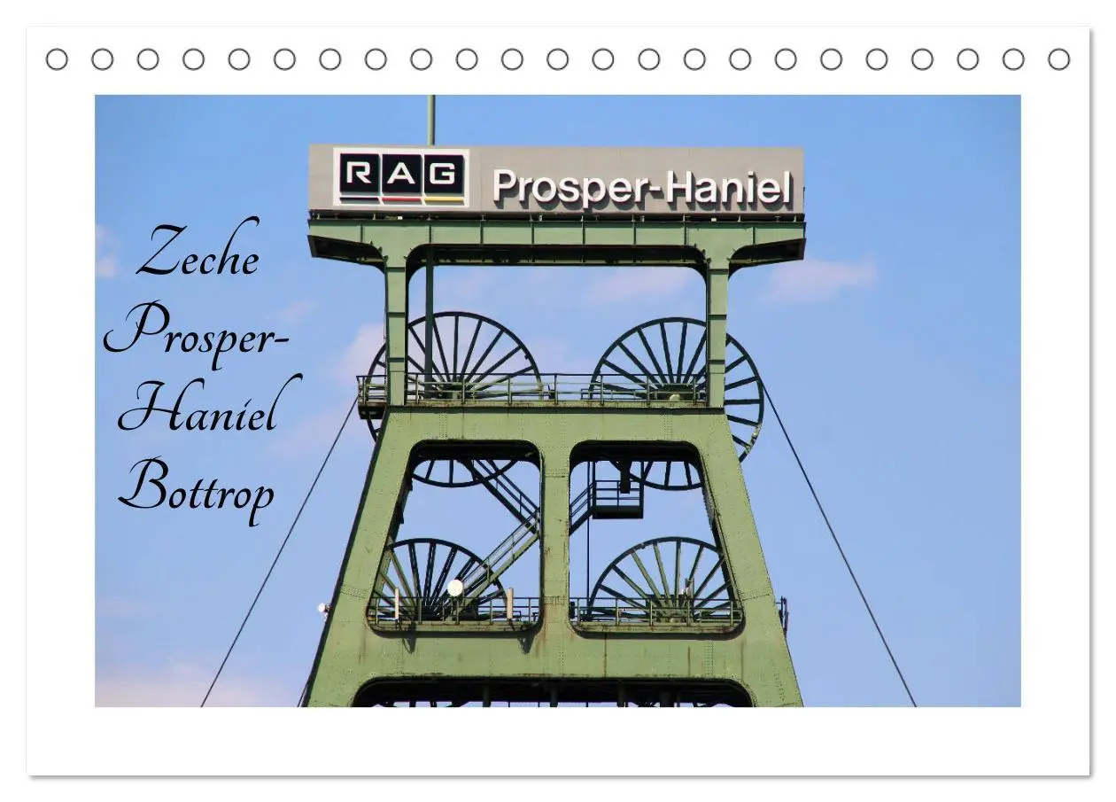 Cover: 9783457933602 | Zeche Prosper-Haniel Bottrop (Tischkalender 2026 DIN A5 quer),...
