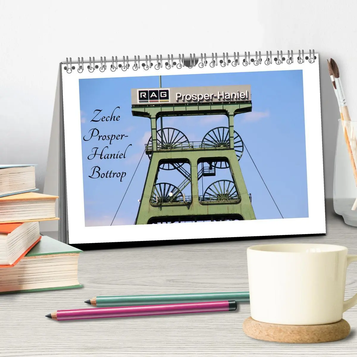 Bild: 9783457933602 | Zeche Prosper-Haniel Bottrop (Tischkalender 2026 DIN A5 quer),...