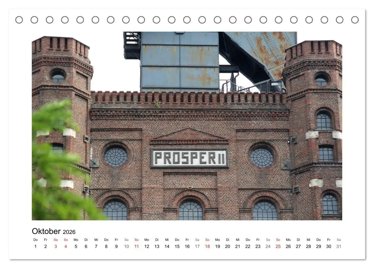 Bild: 9783457933602 | Zeche Prosper-Haniel Bottrop (Tischkalender 2026 DIN A5 quer),...