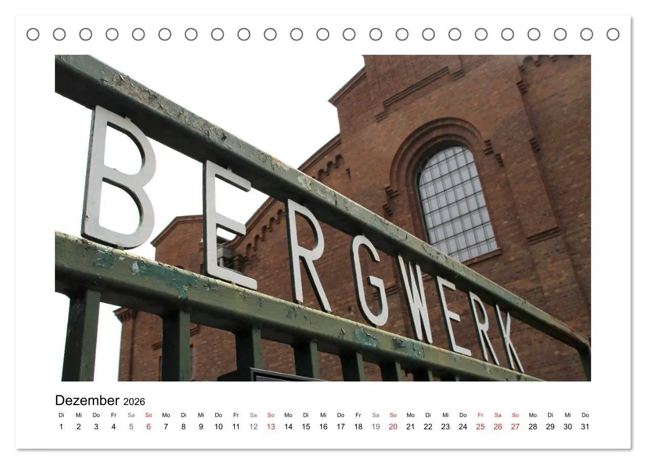 Bild: 9783457933602 | Zeche Prosper-Haniel Bottrop (Tischkalender 2026 DIN A5 quer),...