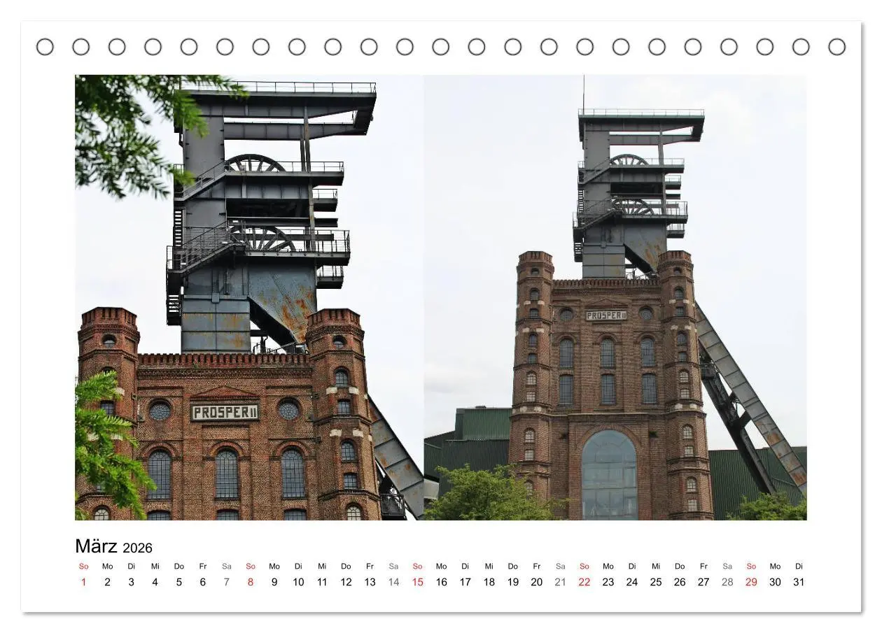 Bild: 9783457933602 | Zeche Prosper-Haniel Bottrop (Tischkalender 2026 DIN A5 quer),...