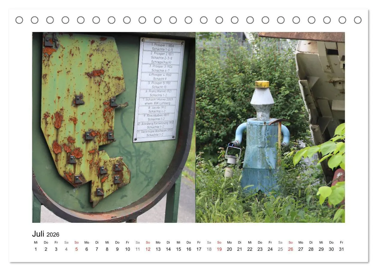 Bild: 9783457933602 | Zeche Prosper-Haniel Bottrop (Tischkalender 2026 DIN A5 quer),...
