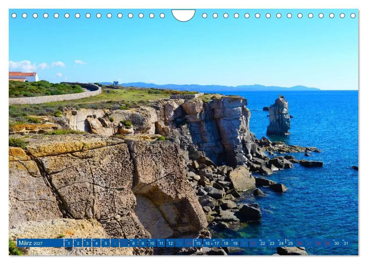Bild: 9783569973602 | Sardiniens magische Küsten (Wandkalender 2027 DIN A4 quer),...