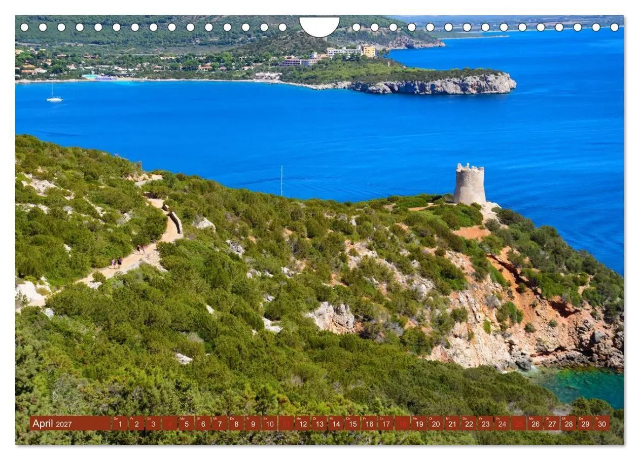 Bild: 9783569973602 | Sardiniens magische Küsten (Wandkalender 2027 DIN A4 quer),...