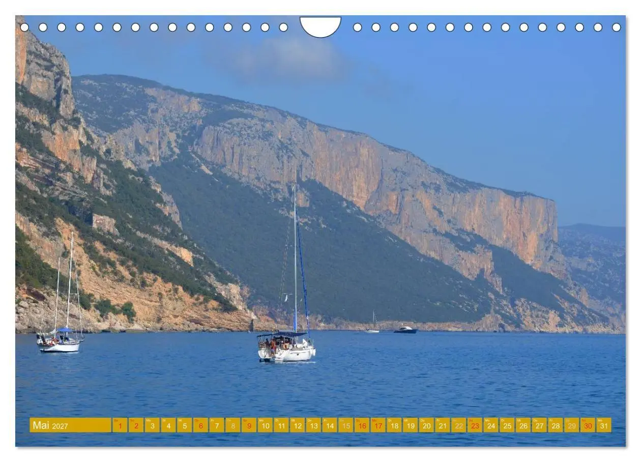 Bild: 9783569973602 | Sardiniens magische Küsten (Wandkalender 2027 DIN A4 quer),...