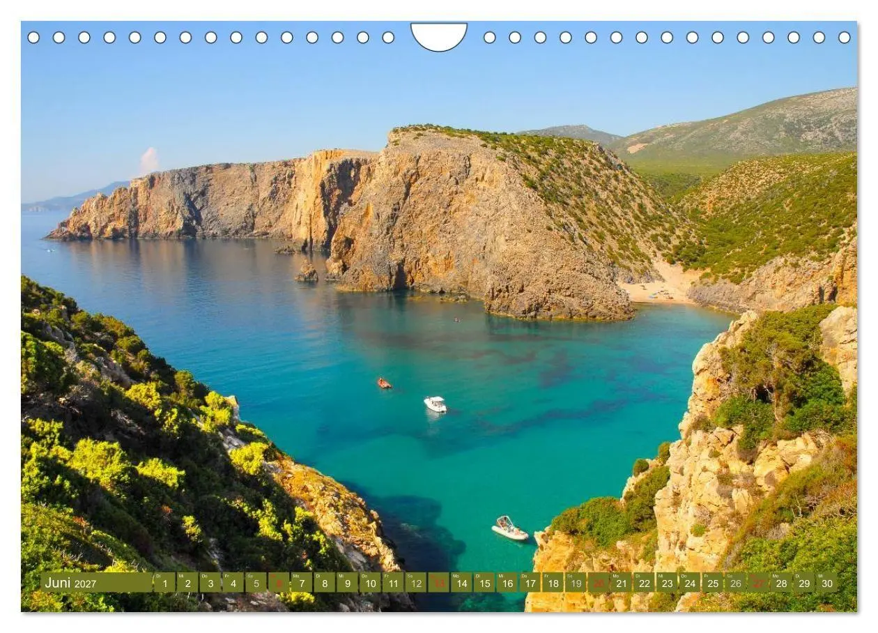 Bild: 9783569973602 | Sardiniens magische Küsten (Wandkalender 2027 DIN A4 quer),...