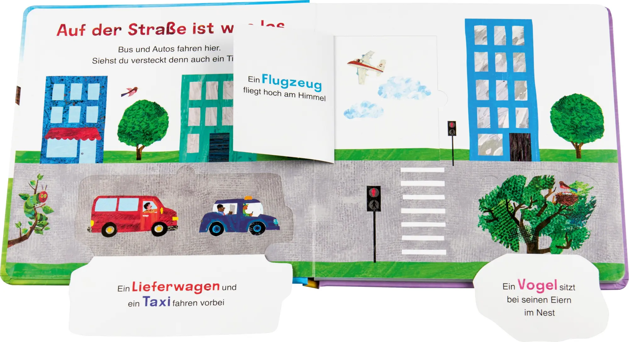 Bild: 9783836963602 | Die kleine Raupe Nimmersatt - In der Stadt | Klippklapp-Buch | Carle