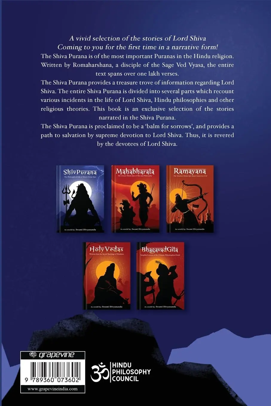 Rückseite: 9789360073602 | Shiva Purana | The Great Hindu Epic of indestructible Destroyer | Buch