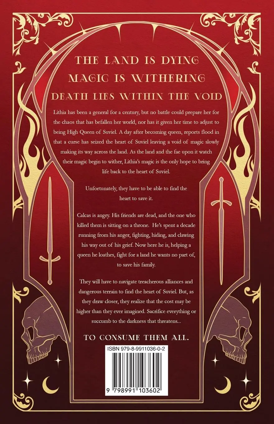 Rückseite: 9798991103602 | A Crown Forged in Blood | Poppy L Roberts | Taschenbuch | Englisch