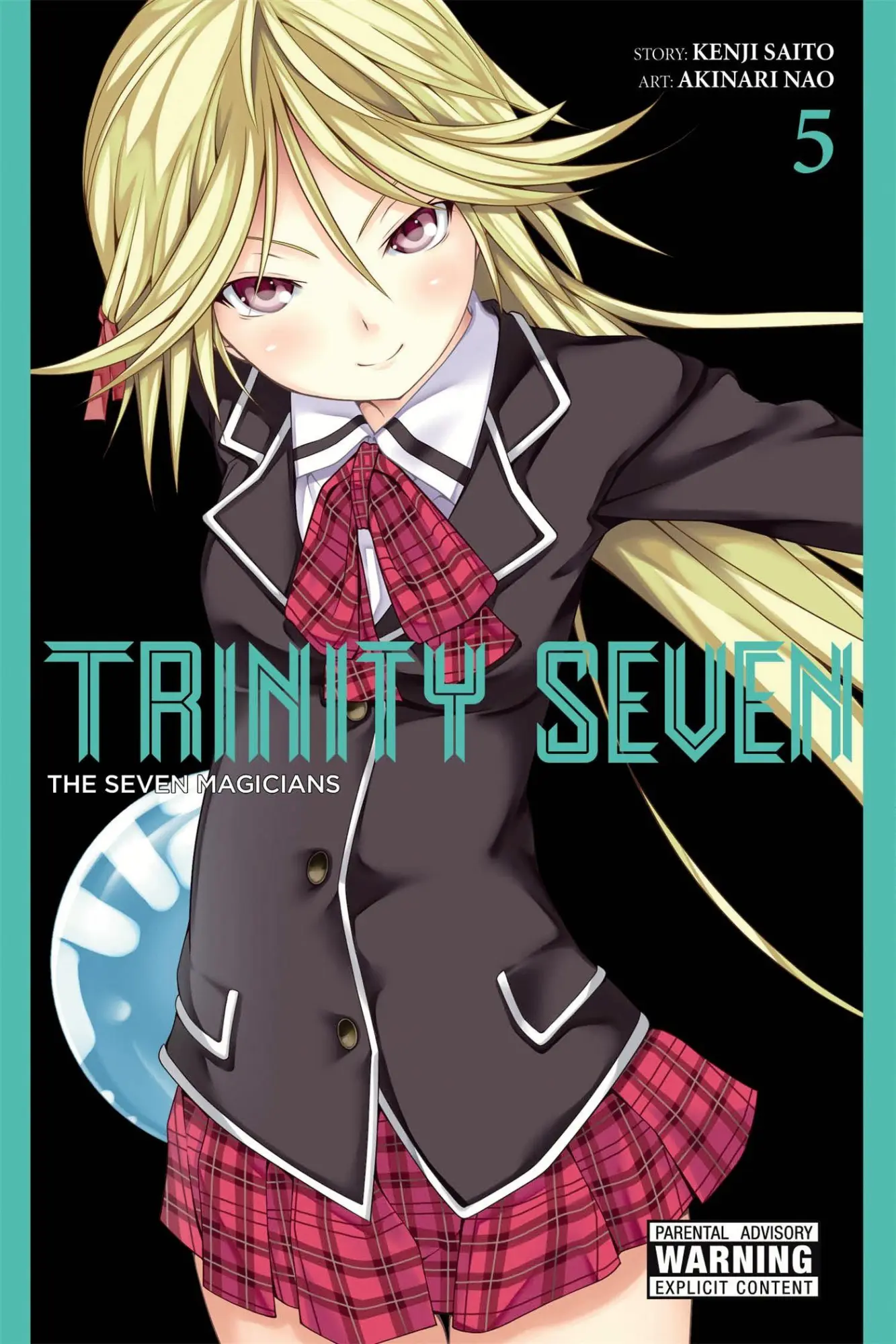 Cover: 9780316263702 | Trinity Seven, Vol. 5 | The Seven Magicians | Kenji Saitou (u. a.)