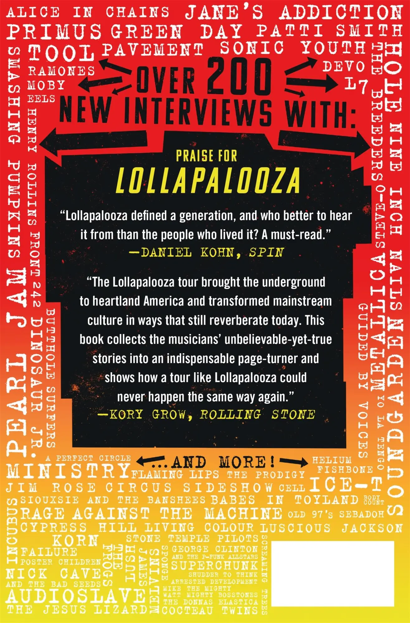 Rückseite: 9781250283702 | Lollapalooza | Richard Bienstock (u. a.) | Buch | Englisch | 2025