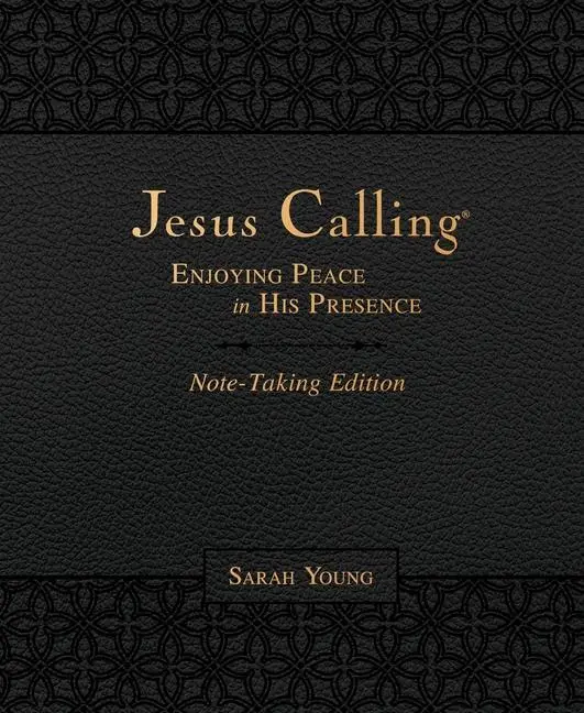 Cover: 9781400213702 | Jesus Calling Note-Taking Edition, Leathersoft, Black, with Full...