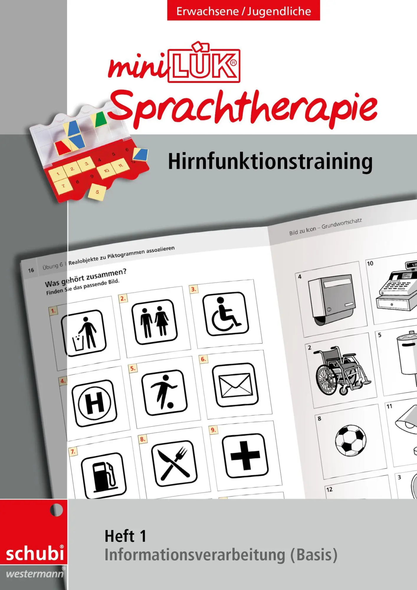 Cover: 9783039763702 | miniLÜK-Sprachtherapie Heft 1 - Hirnfunktionstraining | Broschüre