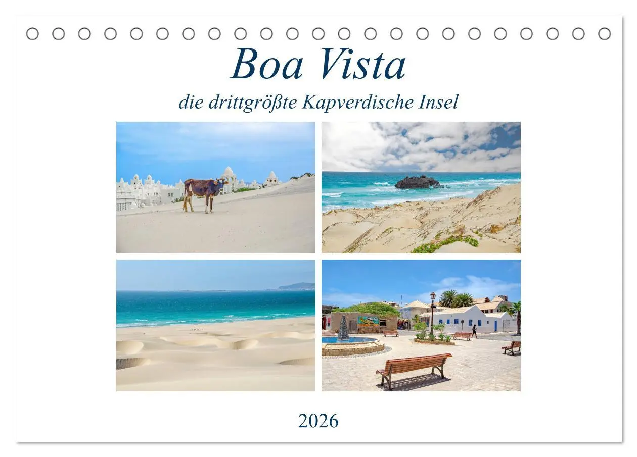 Cover: 9783457783702 | Boa Vista - die drittgrößte Kapverdische Insel (Tischkalender 2026...