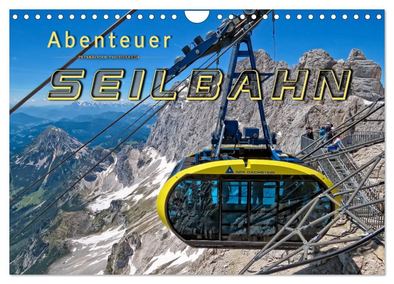 Cover: 9783457853702 | Abenteuer Seilbahn (Wandkalender 2026 DIN A4 quer), CALVENDO...