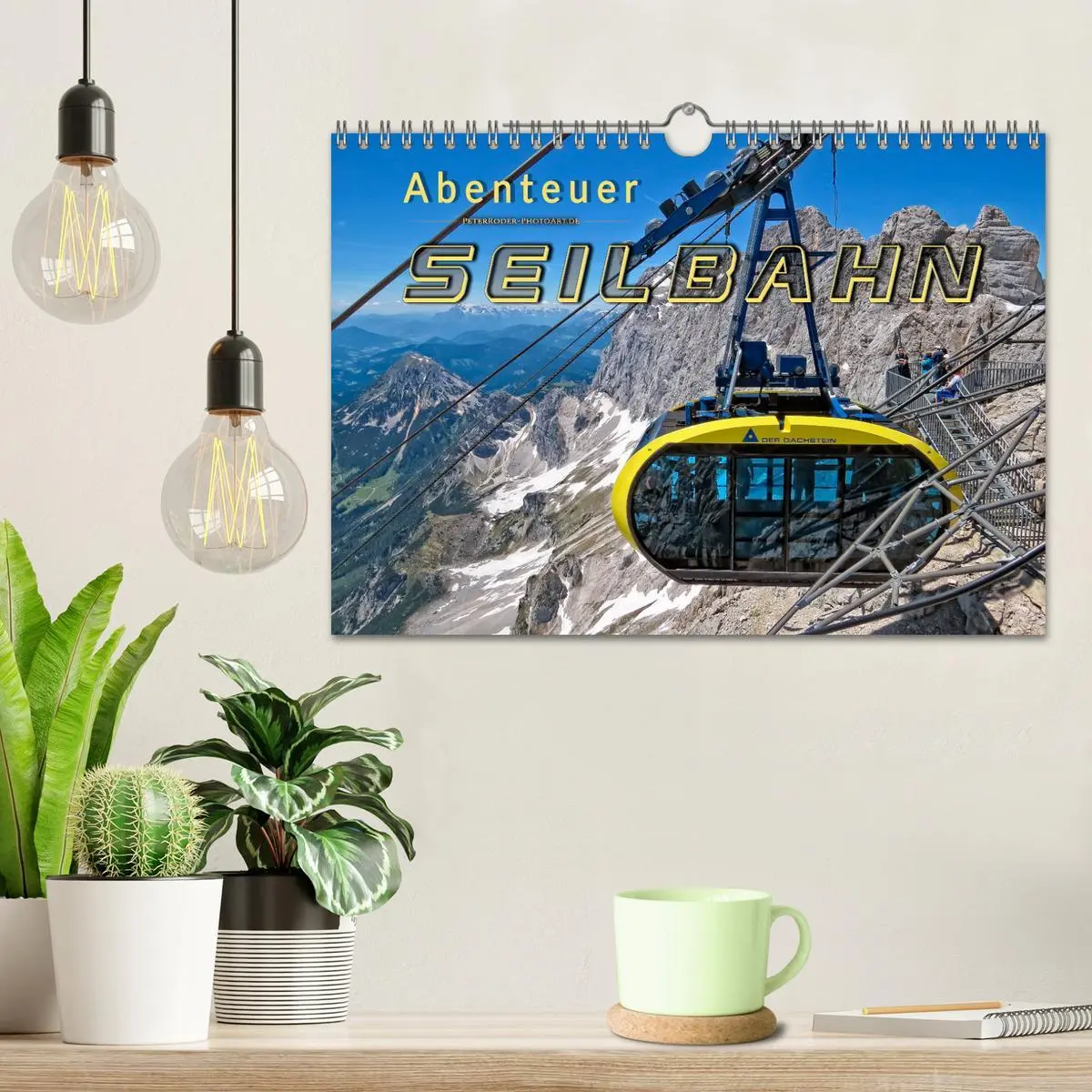 Bild: 9783457853702 | Abenteuer Seilbahn (Wandkalender 2026 DIN A4 quer), CALVENDO...