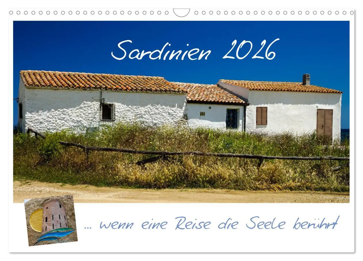 Cover: 9783457923702 | Sardinien ... wenn eine Reise die Seele berührt (Wandkalender 2026...
