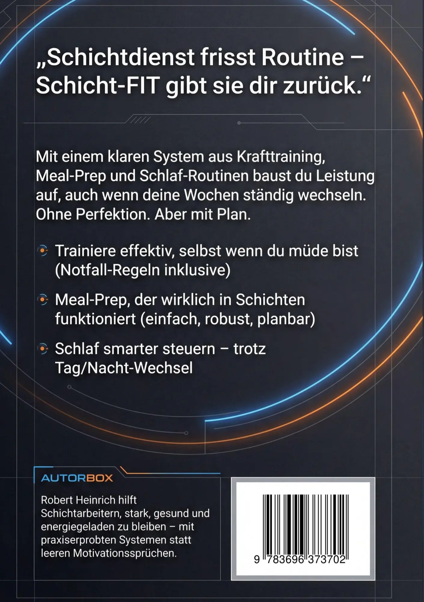 Rückseite: 9783696373702 | SCHICHT-FIT | Robert Heinrich | Taschenbuch | 76 S. | Deutsch | 2026