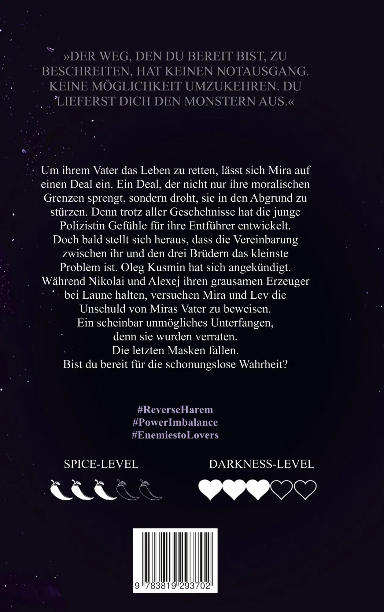 Rückseite: 9783819293702 | Time of Revenge | Du gehörst uns | L. E. Cavo | Taschenbuch | 286 S.