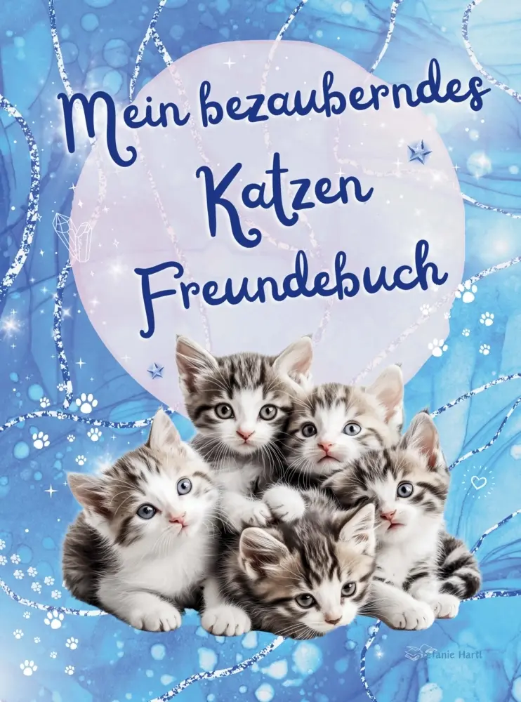 Cover: 9789403793702 | Mein bezauberndes Katzen Freundebuch | Stefanie Hartl | Taschenbuch