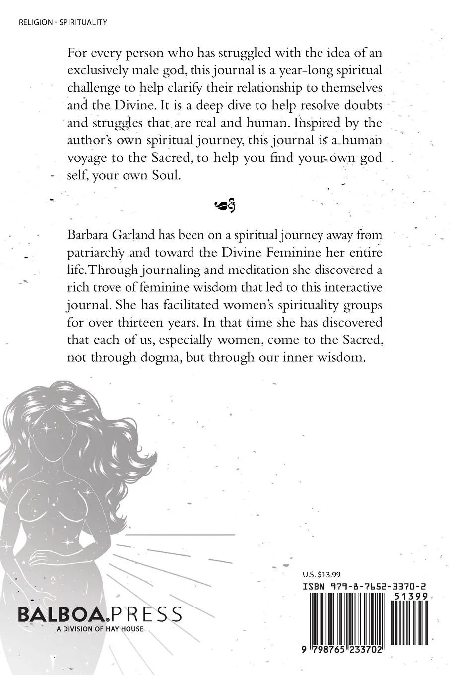 Rückseite: 9798765233702 | Womanspiritspeaks | Barbara Garland | Taschenbuch | Englisch | 2022