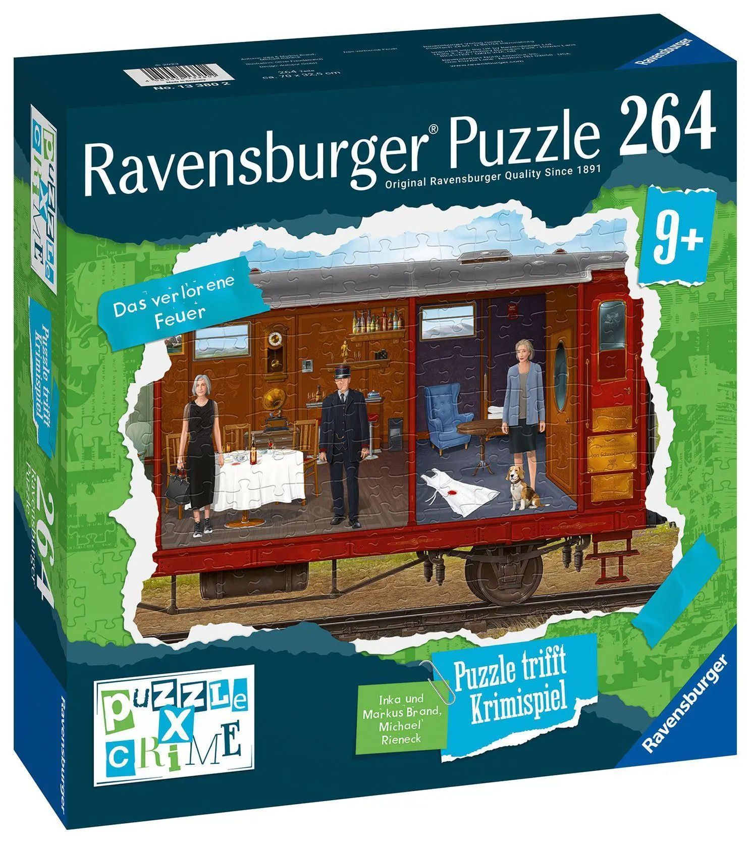 Bild: 4005556133802 | Ravensburger Puzzle X Crime Kids - Das verlorene Feuer - 264 Teile...