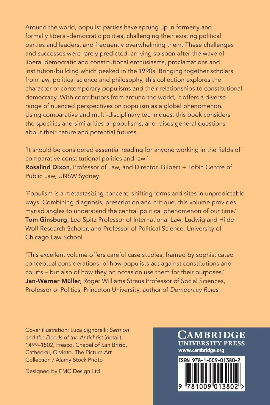 Rückseite: 9781009013802 | Anti-Constitutional Populism | Martin Krygier (u. a.) | Taschenbuch