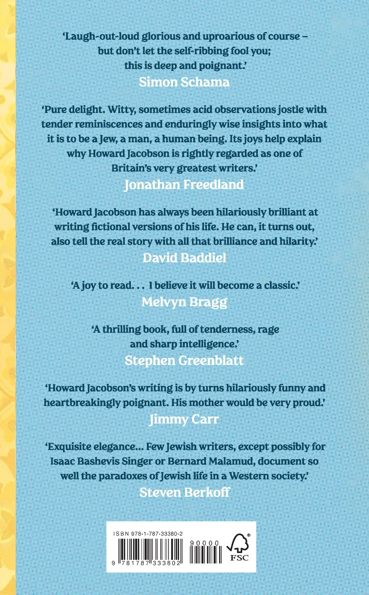 Cover: 9781787333802 | Mother's Boy | A Writer's Beginnings | Howard Jacobson | Buch | 2022