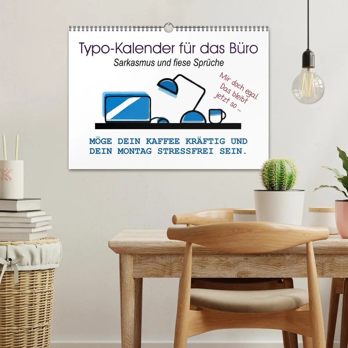 Bild: 9783457773802 | Typo-Kalender für das Büro. Sarkasmus und fiese Sprüche...